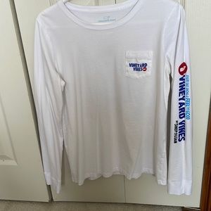 Gently worn Vineyard Vines long sleeve tee